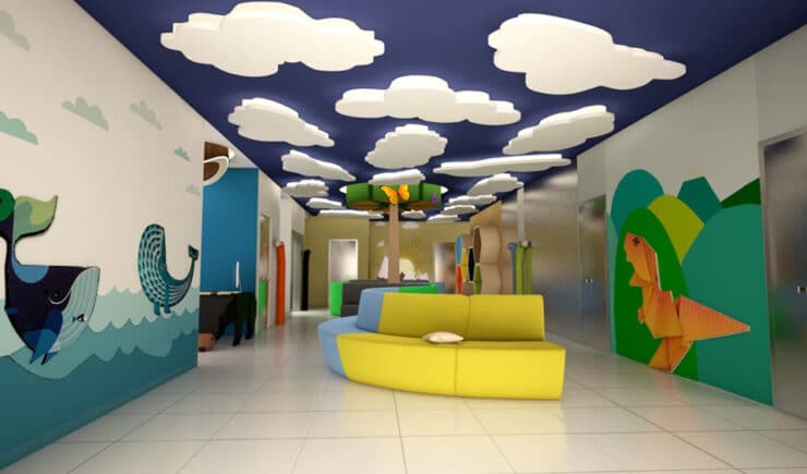 Picturesque Mind Blowing Interior For Kids Hospital